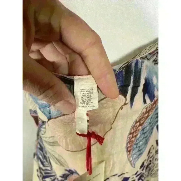 RAGA Tropic Vibes Short Mini Dress Beach Vacation Cotton NWT Size Small R2369 - Picture 9 of 9